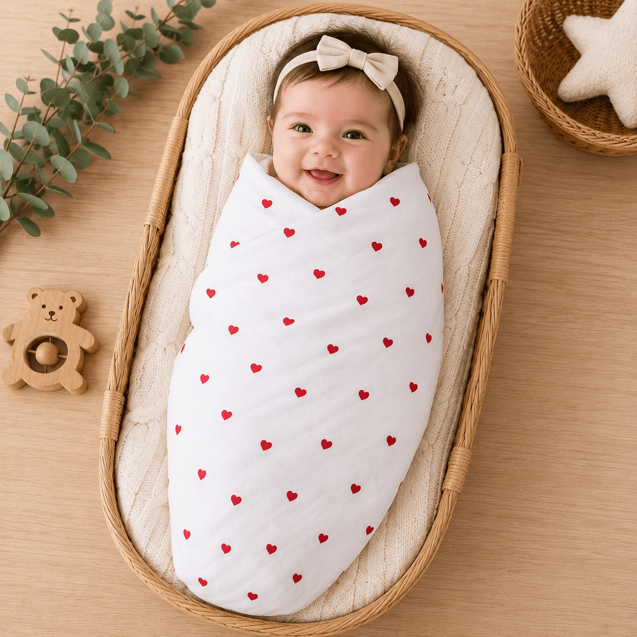 Kidzyarn Ball Print Muslin Swaddle Blanket for Newborn Baby | Premium Soft Cotton Muslin | Lightweight & Breathable - Image 12