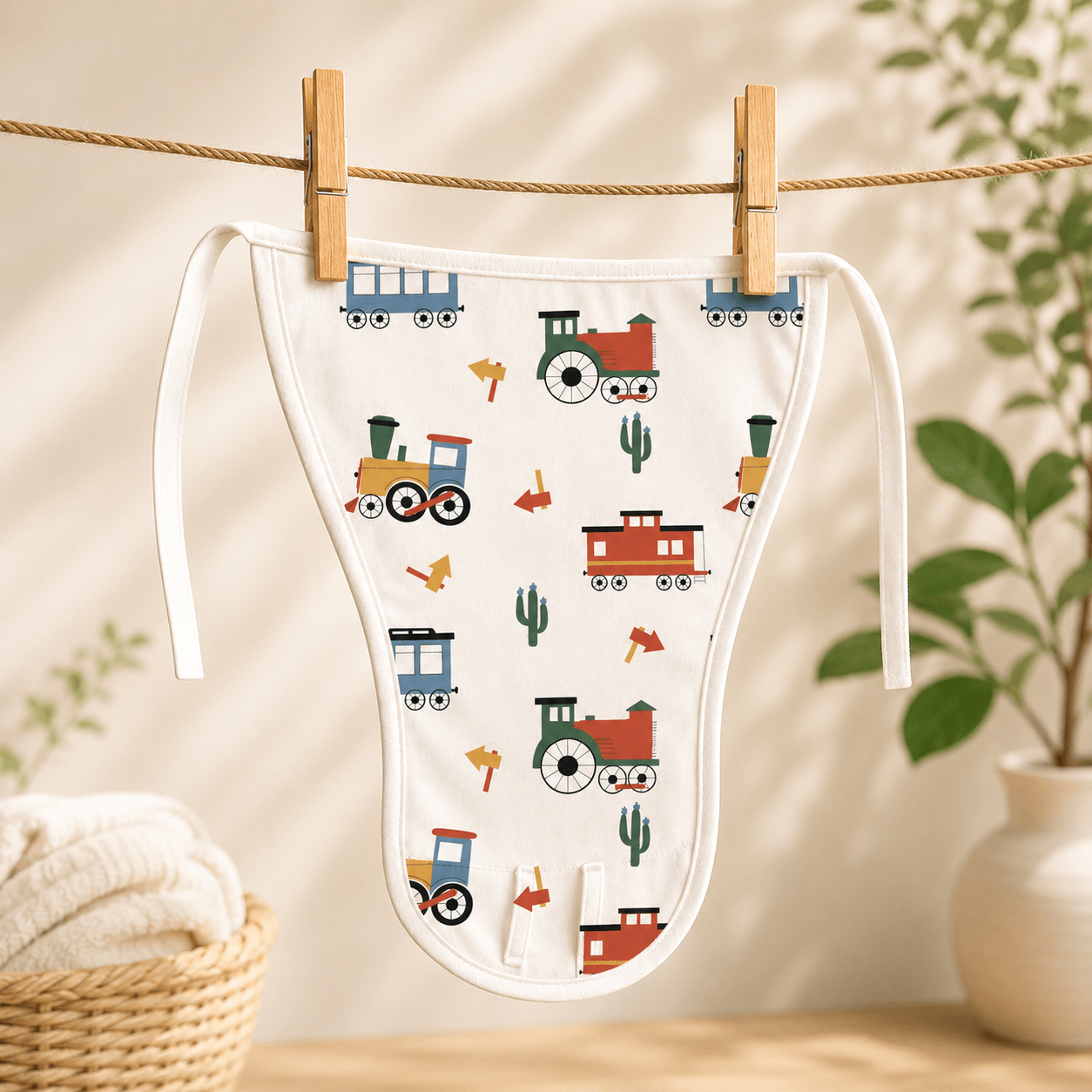 Kidzyarn Newborn Baby Muslin Nappy | Ultra Soft Reusable Cotton Cloth Diaper | Gentle on Baby Skin - Image 14
